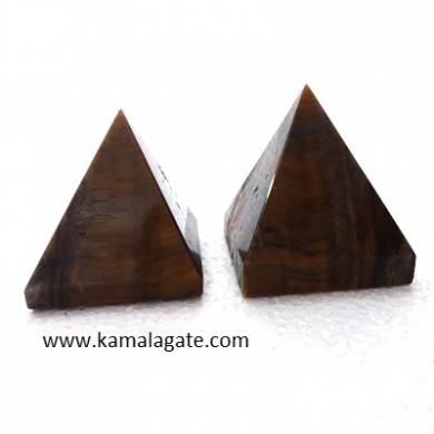 Tiger Eye Big Pyramid 