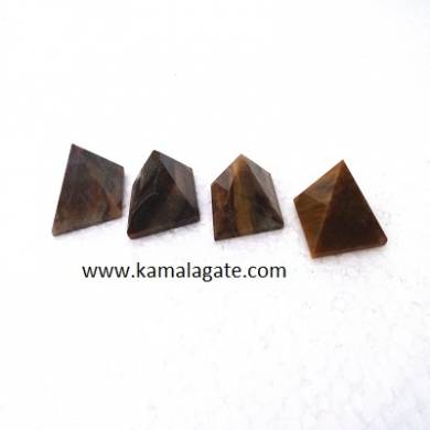 Tiger Eye Small Pyramid