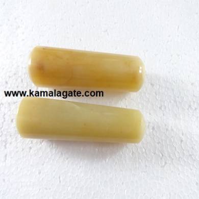 Yellow Aventurine Smooth Massage Wands