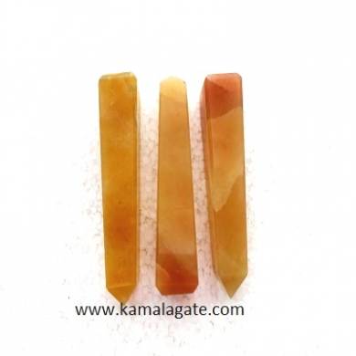 Yellow Aventurine Gemstone Towers