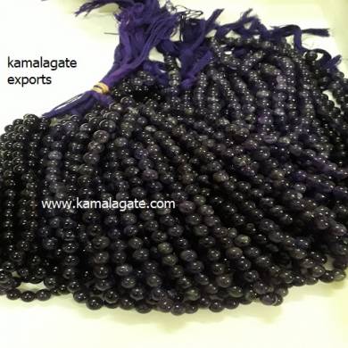 Amethyst 8 mm Loose Beads For Jewelry Making