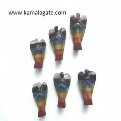 7 chakra bonded  angles 2inch