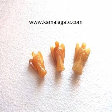 Yellow aventurine angles 2inch