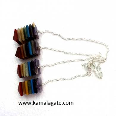 Chakra Bonded Pyramid Pendulums