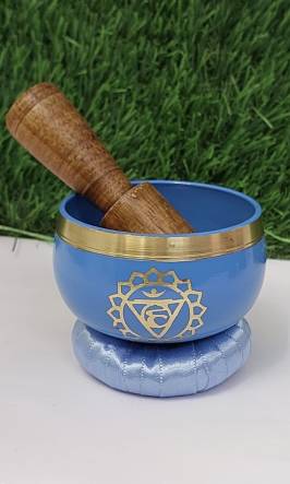 Throat Chakra Meditation Singing Bowl set Throat Chakra Meditation Singing Bowl set